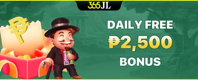 Daily ₱2,500 Free Bonus promotion